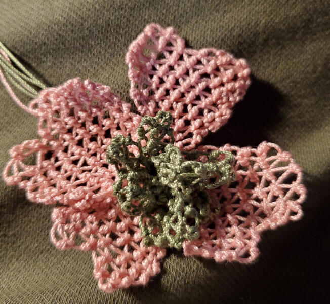 Joan&#39;s dogwood flower from the virtual class.